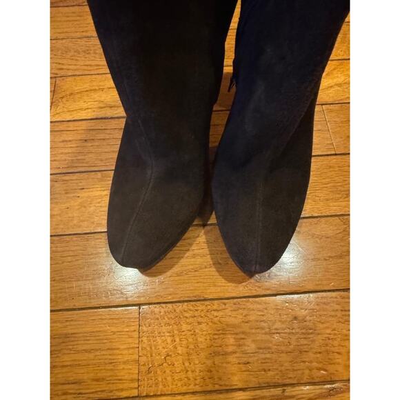 Prada suede brown platform boots 35.5 us 5.5 (bota1500 - Picture 4 of 7